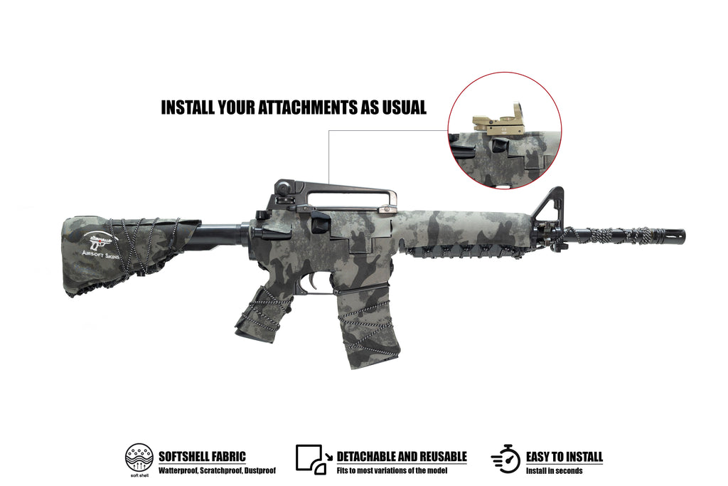 Husă Softshell Reutilizabilă pentru M4 -  toate modele M4