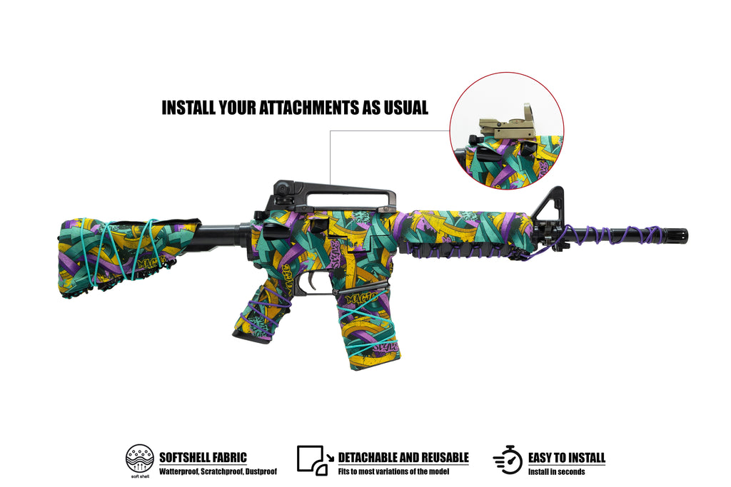 Husă Softshell Reutilizabilă pentru M4 -  toate modele M4