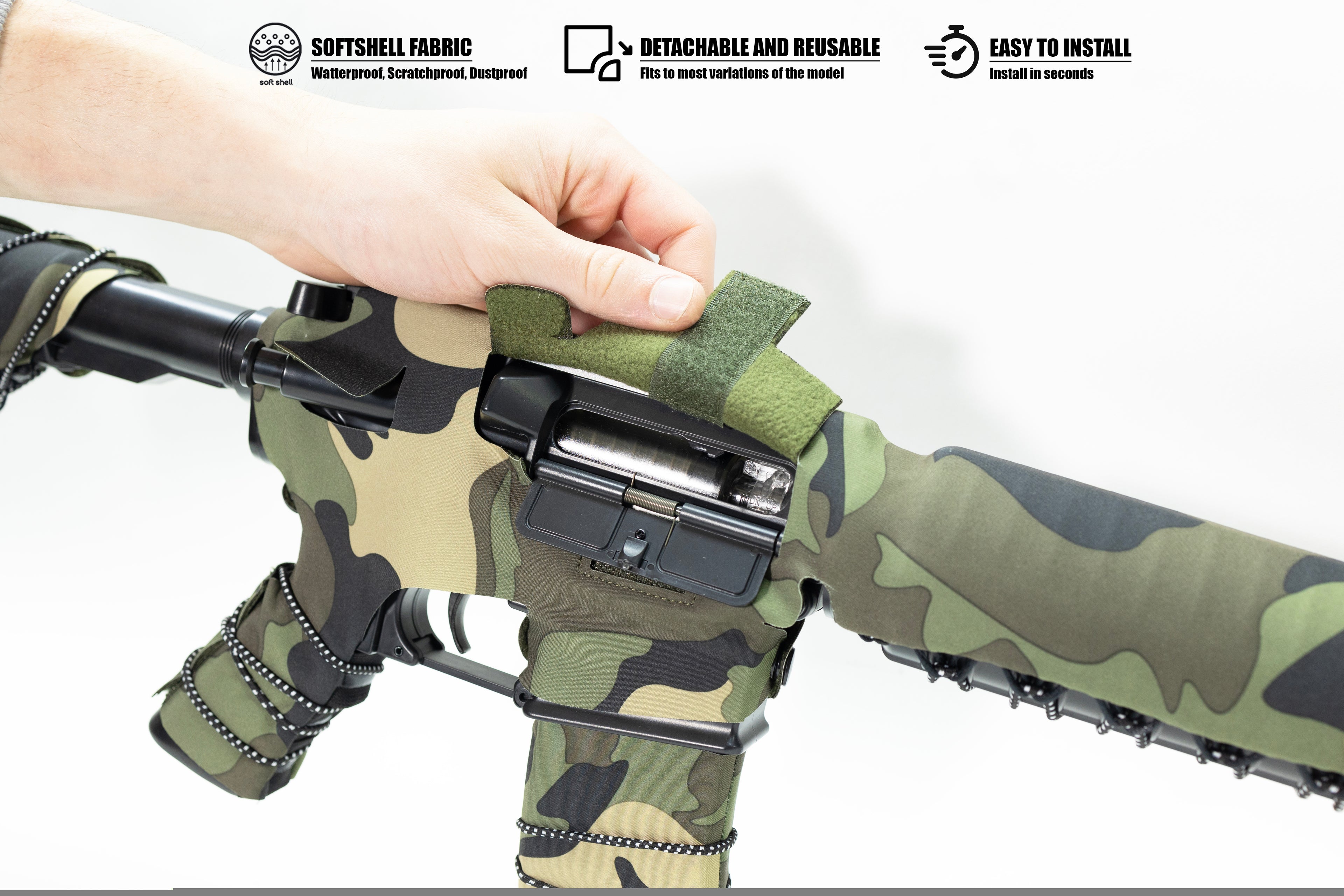 Husă Softshell Reutilizabilă pentru M4 -  toate modele M4