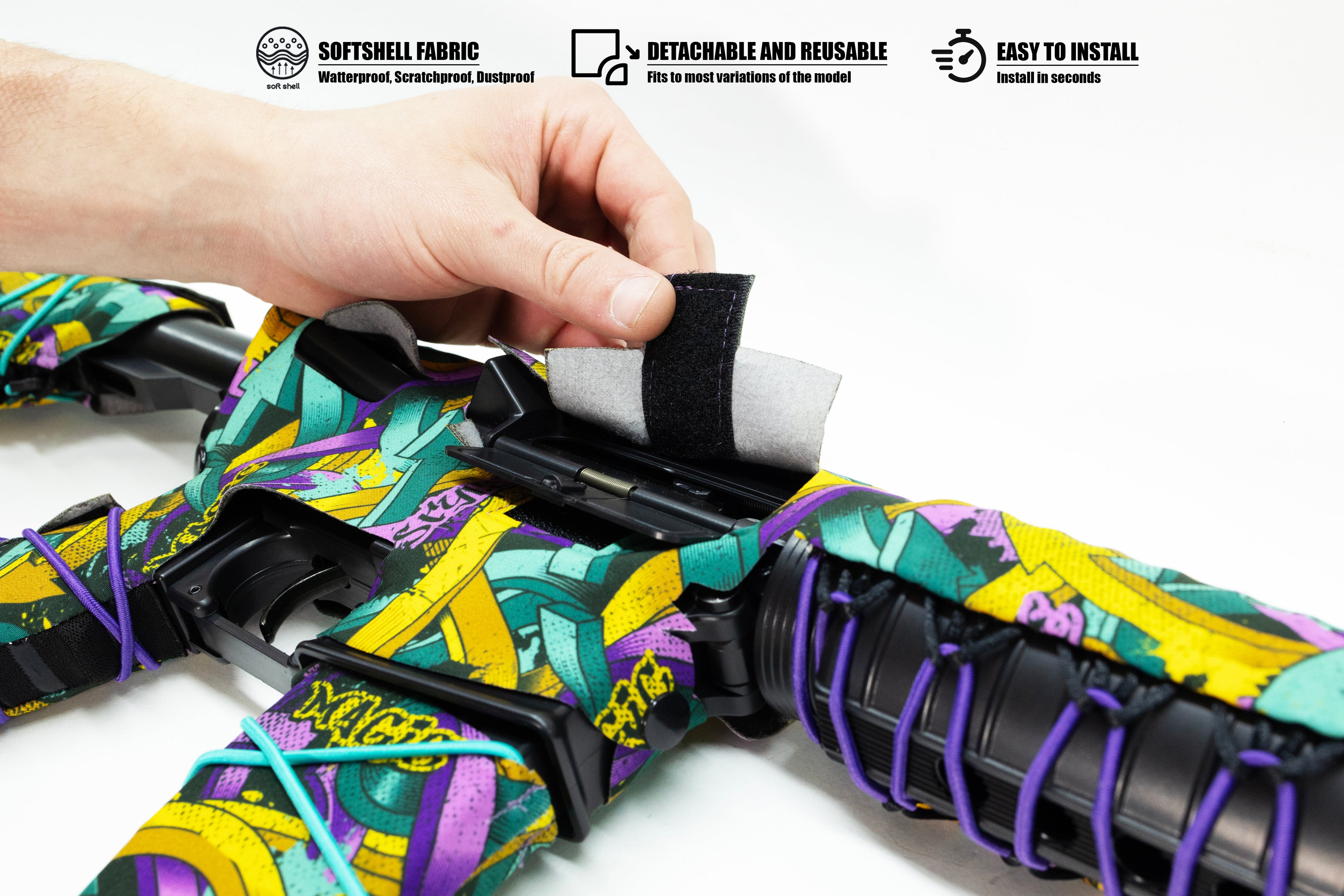 Husă Softshell Reutilizabilă pentru M4 -  toate modele M4