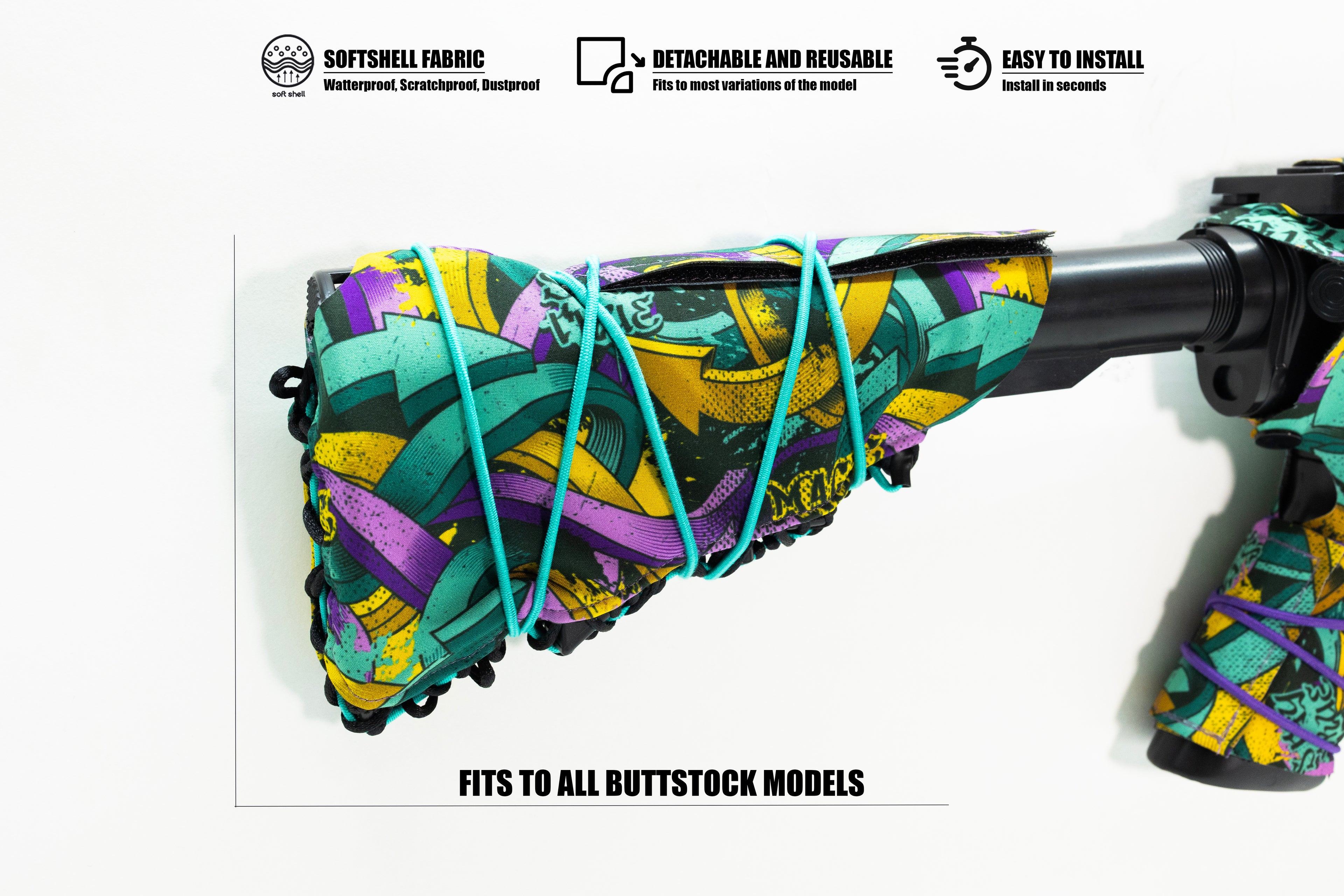 Husă Softshell Reutilizabilă pentru M4 -  toate modele M4