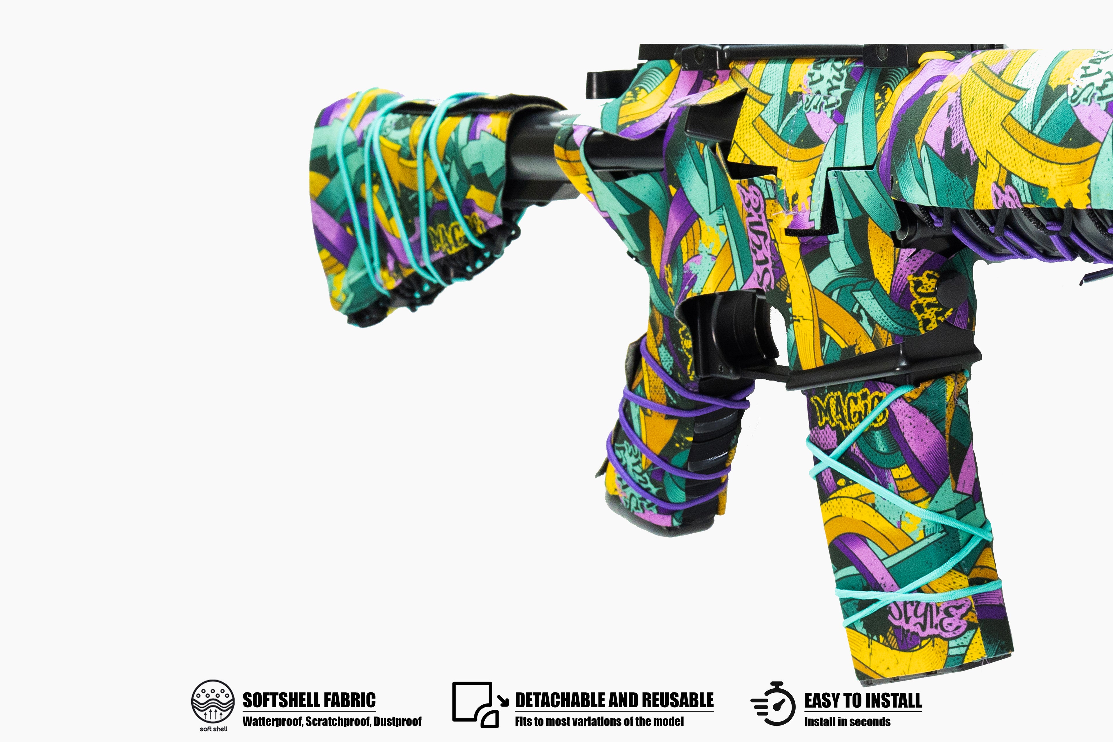 Husă Softshell Reutilizabilă pentru M4 -  toate modele M4